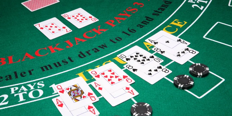 Quy trình chơi blackjack 3D online